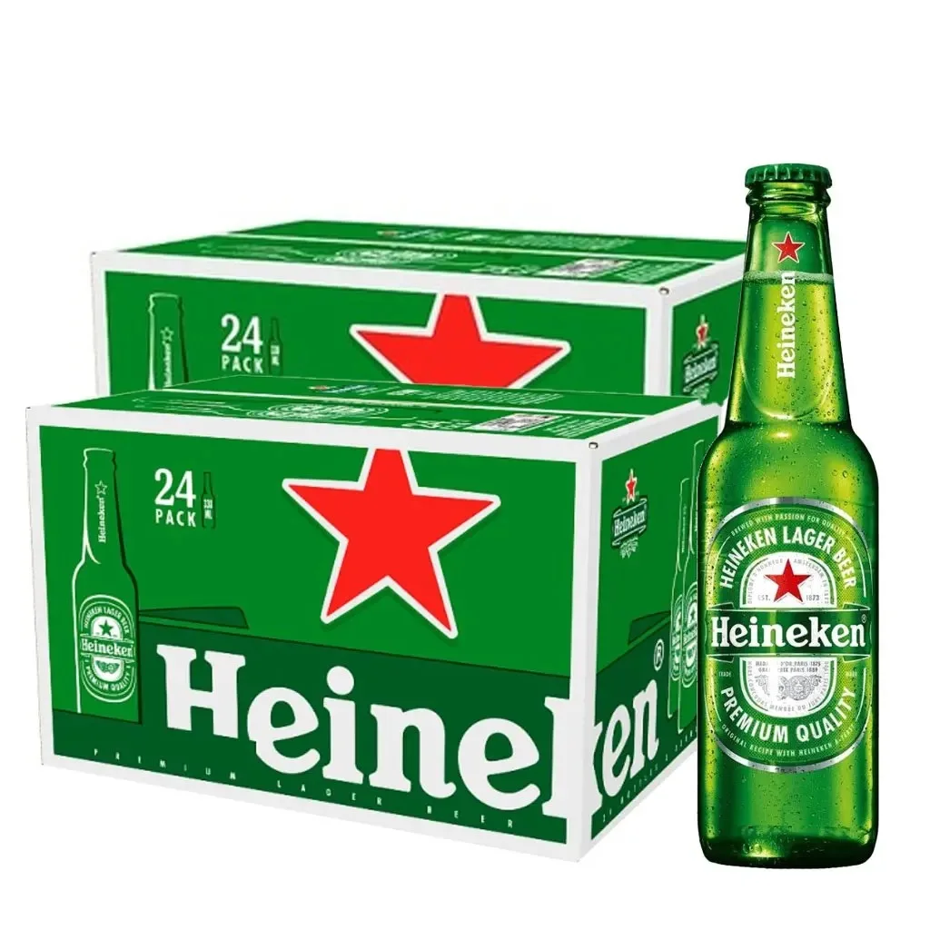 Heineken High Quality Large Beer 330ml X24 Bottles Count Heineken Beer ...