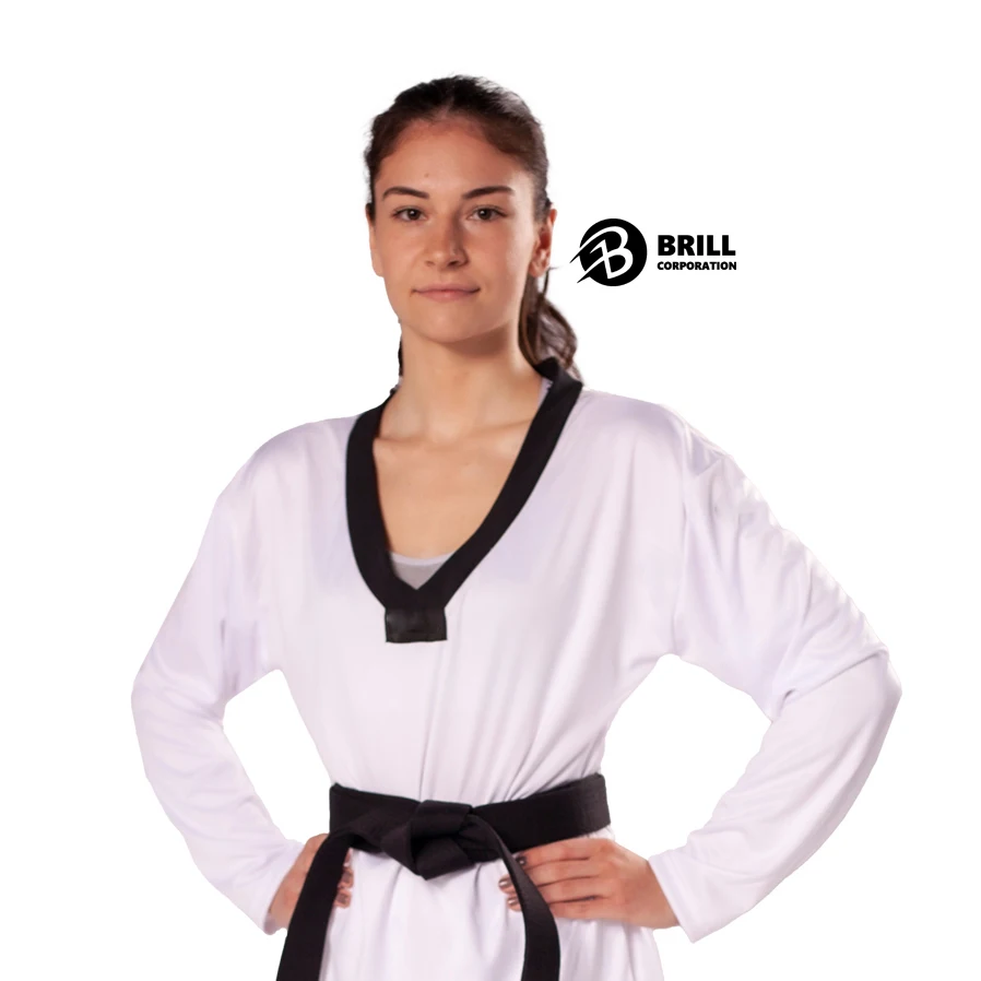 Taekwondo Uniform Custom \ Training Logo Sportswear Taekwondo Uniform Ladies Buy Women