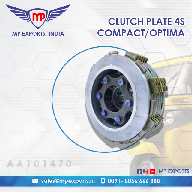 Original Quality Clutch Plate Assy For Bajaj Three Wheeler Spare Parts 