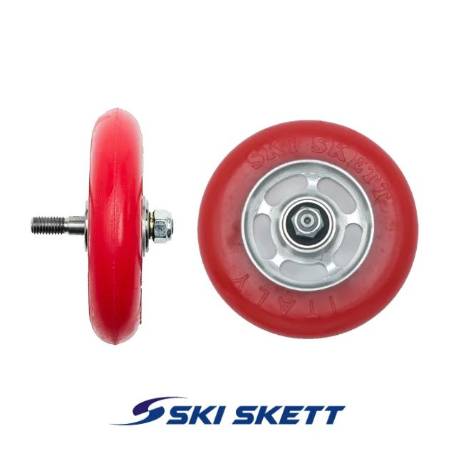 Premium Quality Italian Roller Ski Wheels Fast Cl 3 Front Pneumatic