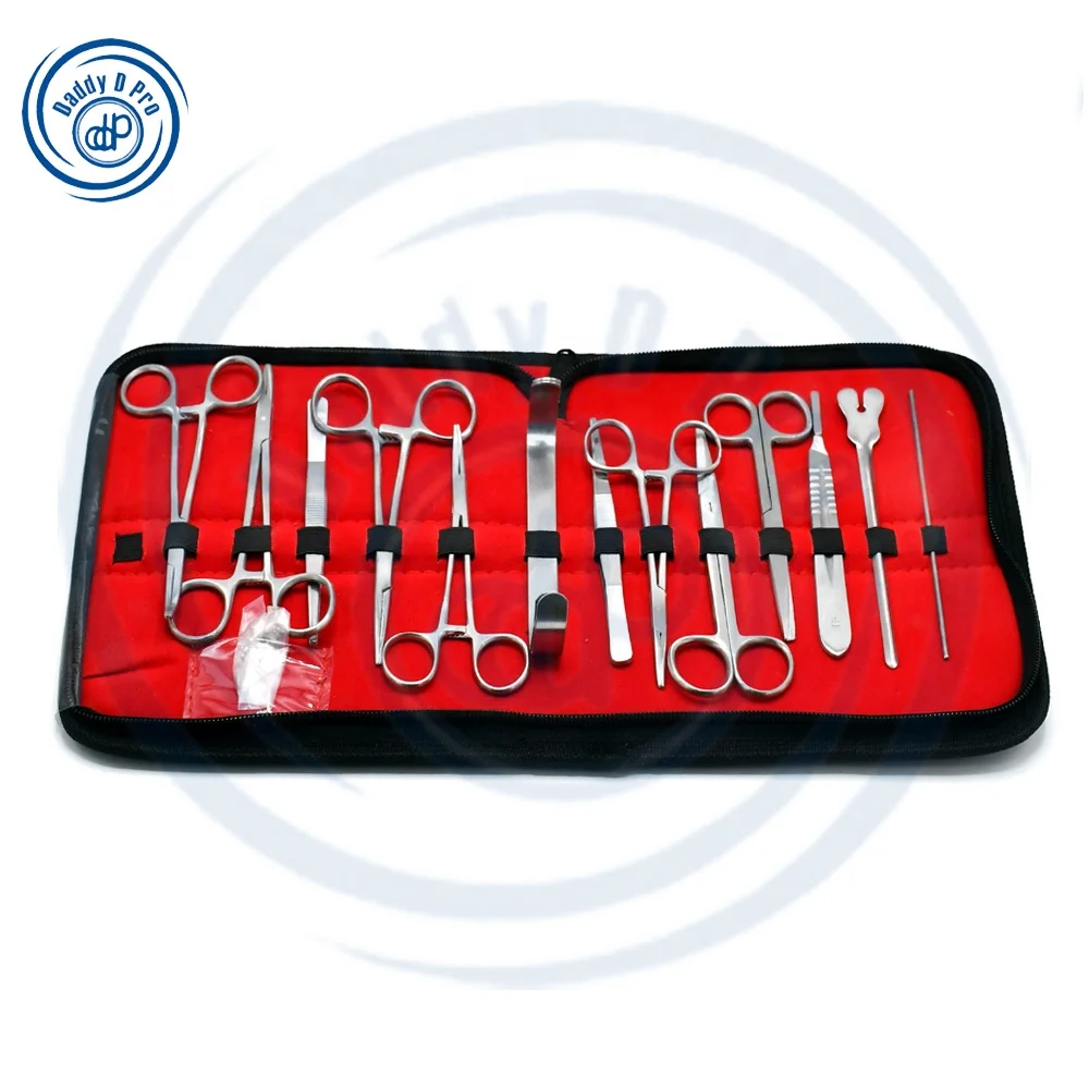 New Manufacturer Stainless Steel Advanced Dissection Kit For Anatomy