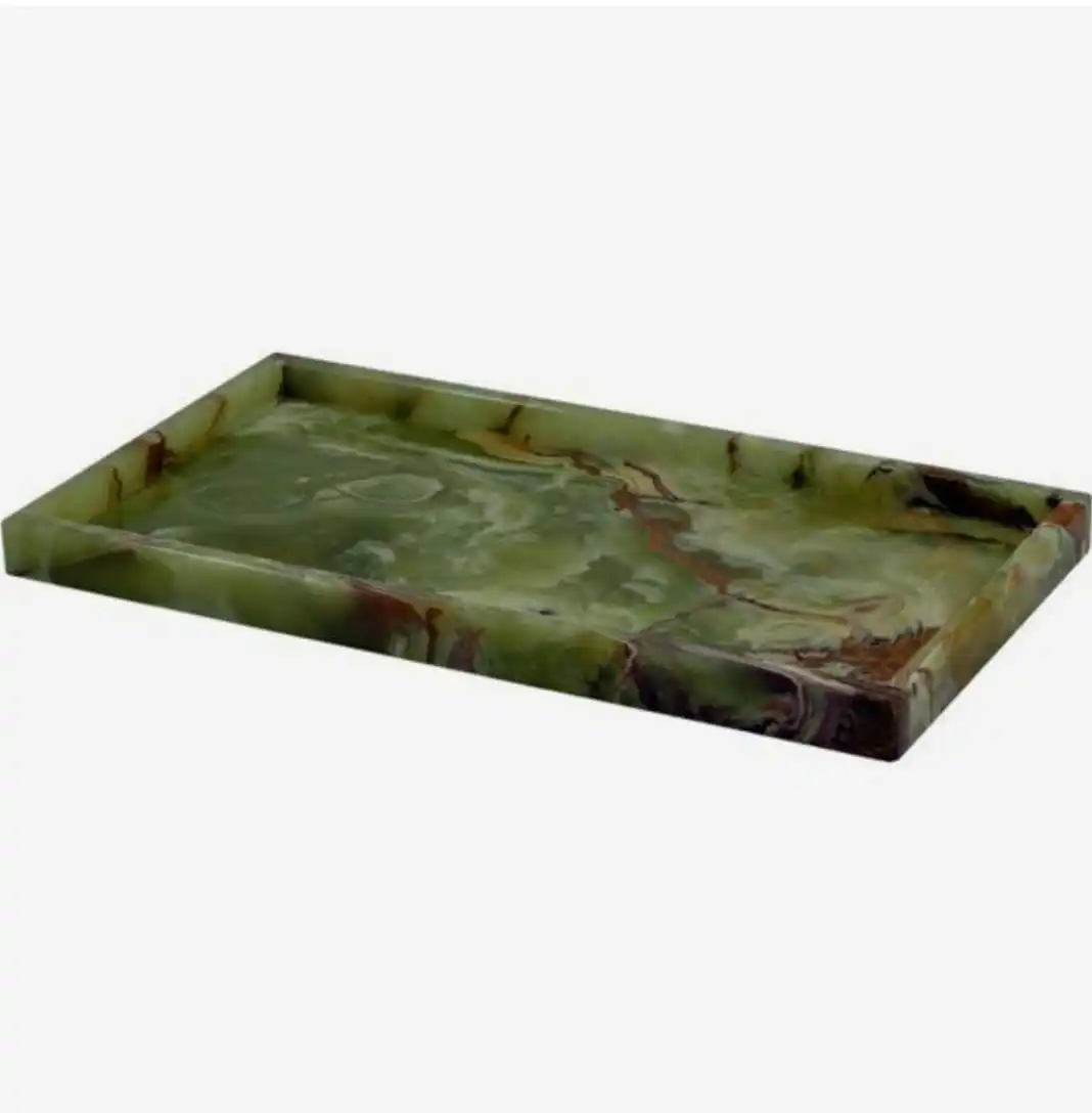 Onyx Serving Platter Marble Serving Vanity Tray Of Natural Onyx Pure