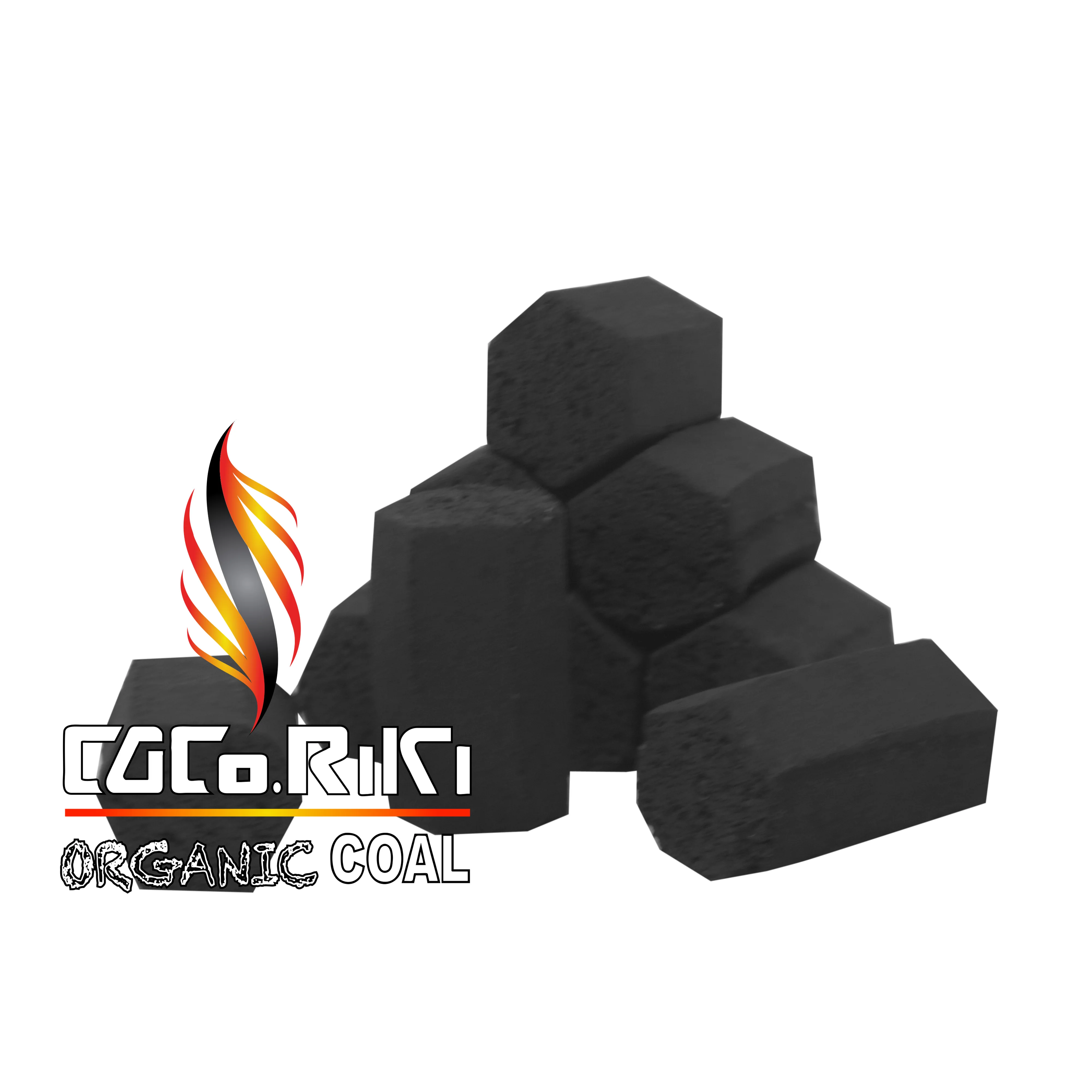 Cocoriki Coconut Shell Charcoal - Premium Quality for Shisha