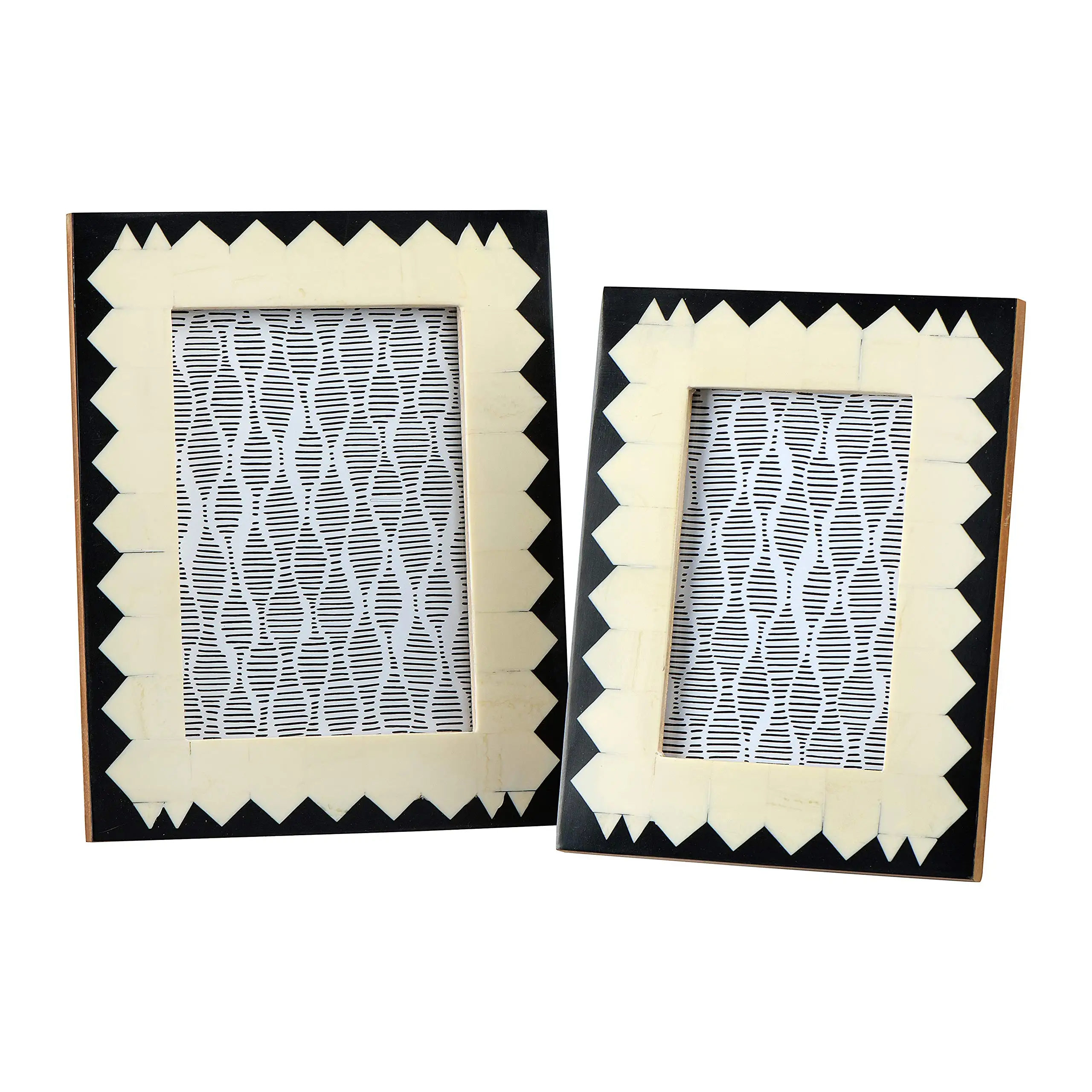 Classical Bone Inlay Photo Frame For Customized Design Color Picture