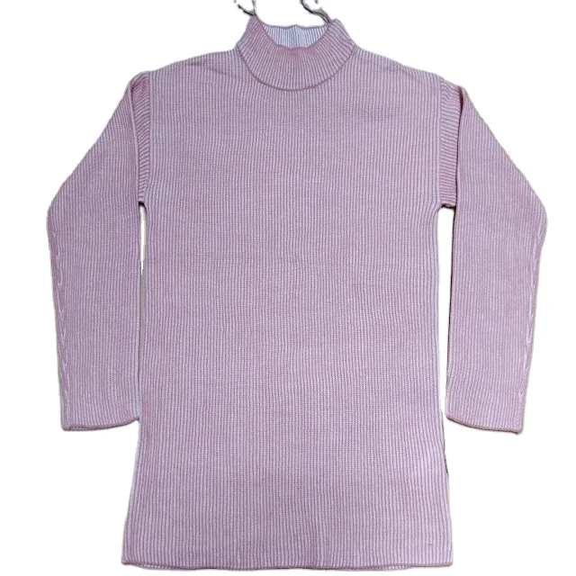 High Quality Pullover Women's Long Sleeve Knitted Winter Custom Sweater