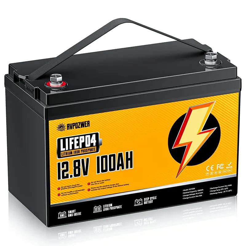 12v 24v 48v 100ah 200ah 300ah Lithium Iron Phosphate Battery Deep Cycle ...