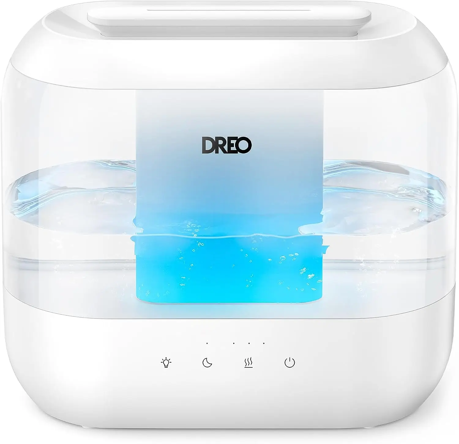 Humidifiers For Bedroom,Top Fill 4l Supersized Cool Mist Humidifier