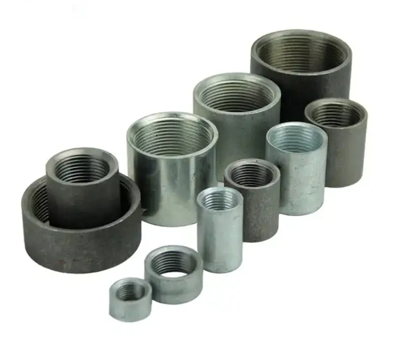 Npt Bsp Carbon Steel Socket Half Full Coupling Female Thread Socket Carbon Steel Threaded