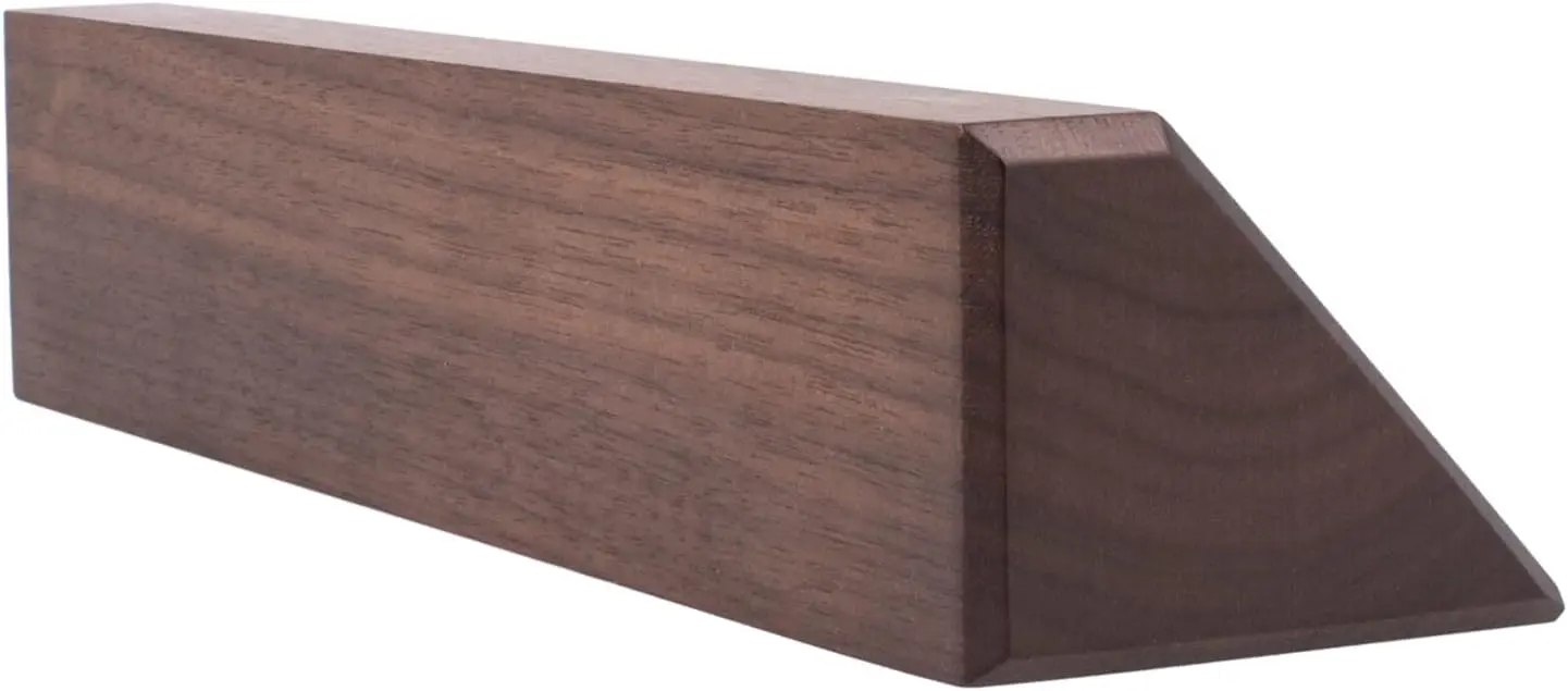 Blank Wood Desk Nameplate 2" X 8" (walnut) Business Office Door Sign