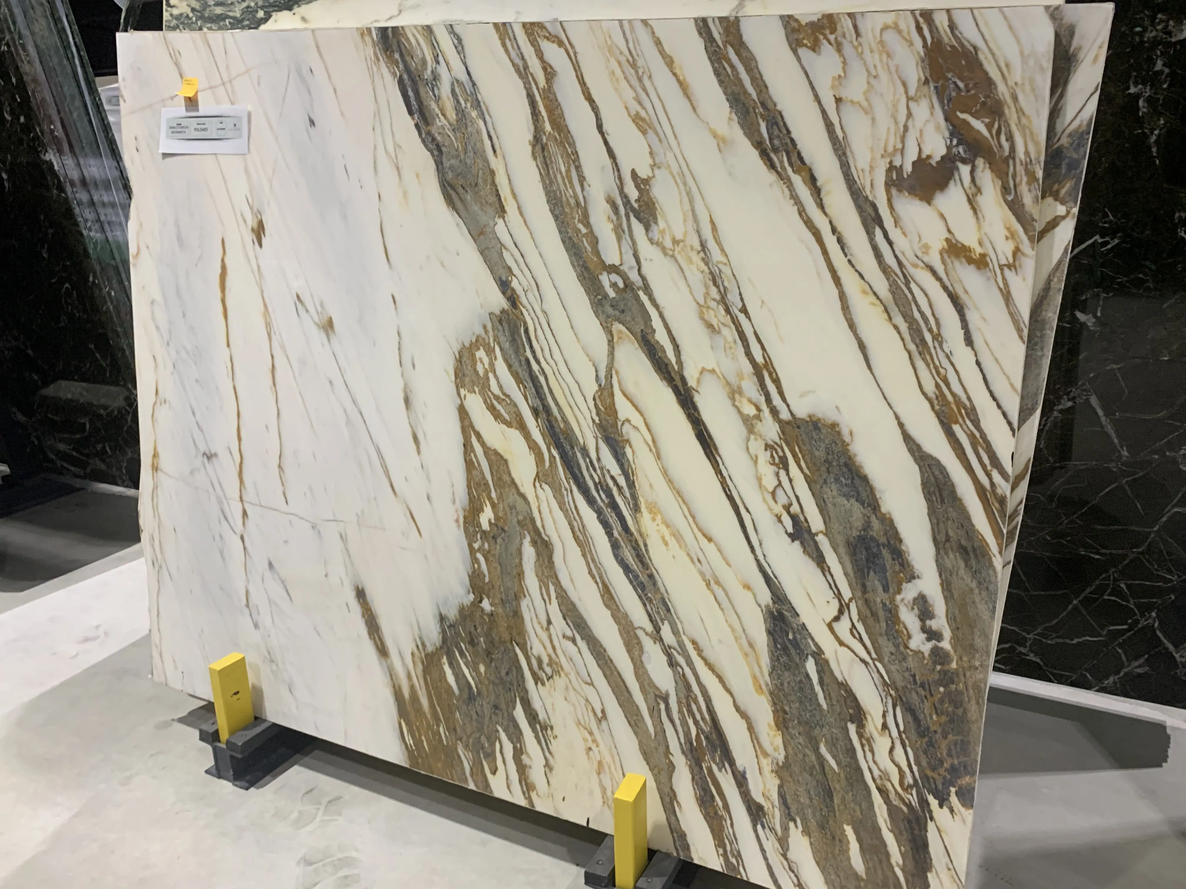 Bianco Foresta Marble Tile Slab Using For The Flooring Natural Stone