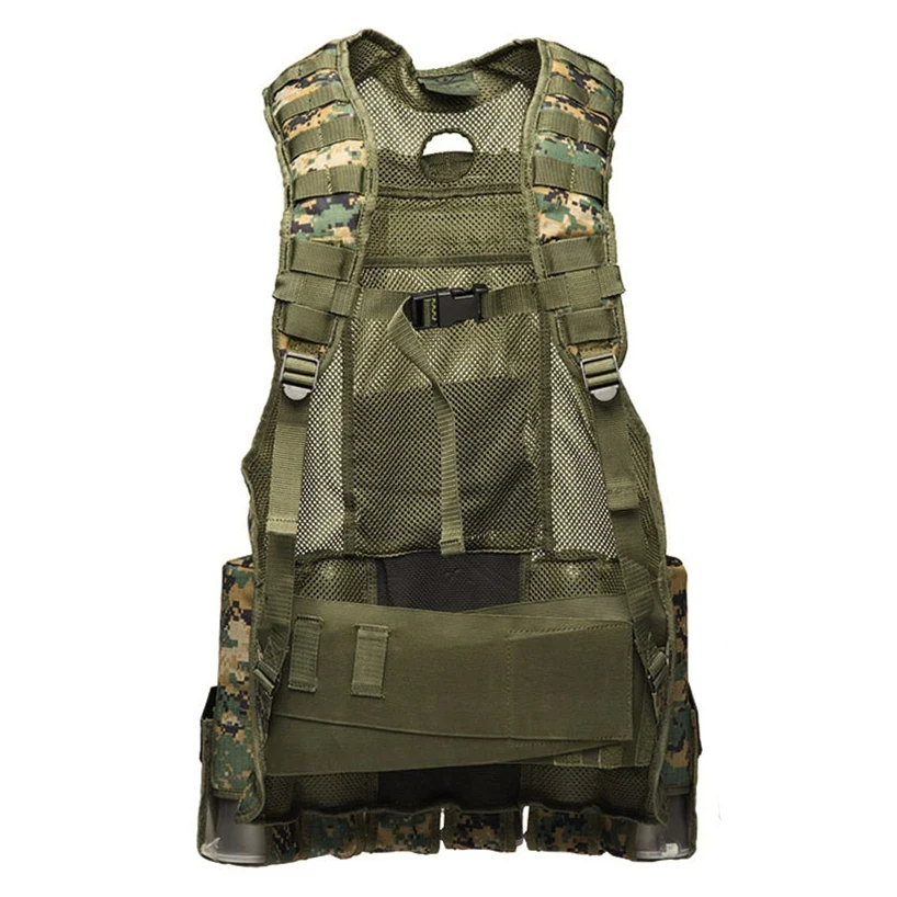 Lightweight Training Customization Harness Paintball Vest With Elastic