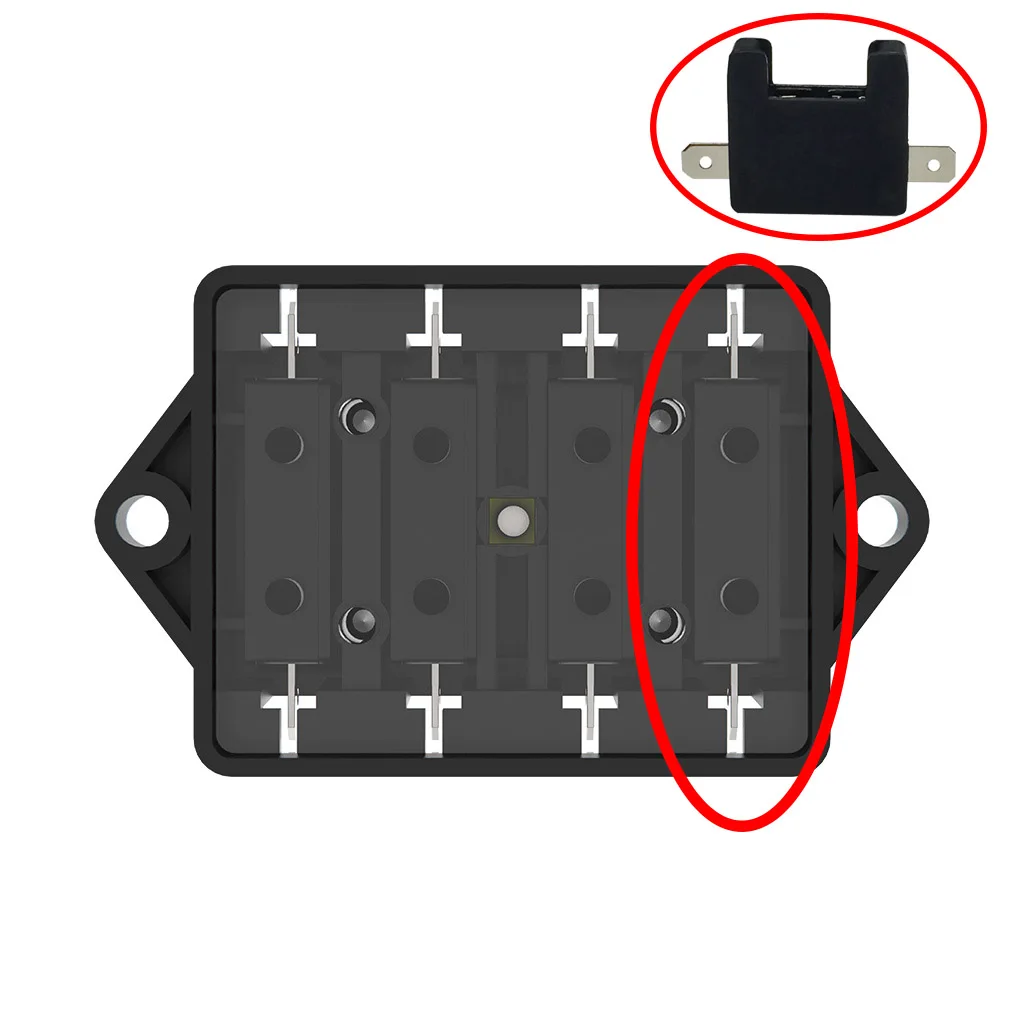 Single Fuse Holder Blade Type Fuse Suitable For Ato/atc Fuses Max. 32v