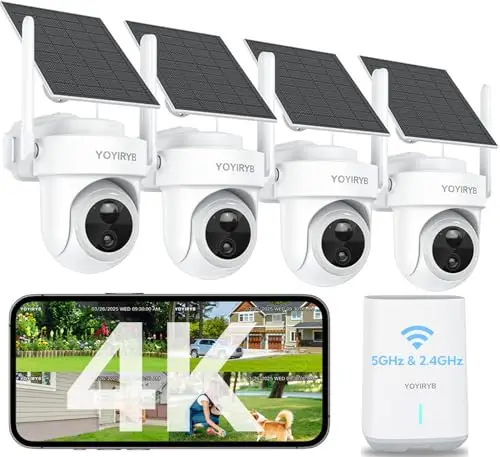 4K Security Cameras Wireless Outdoor