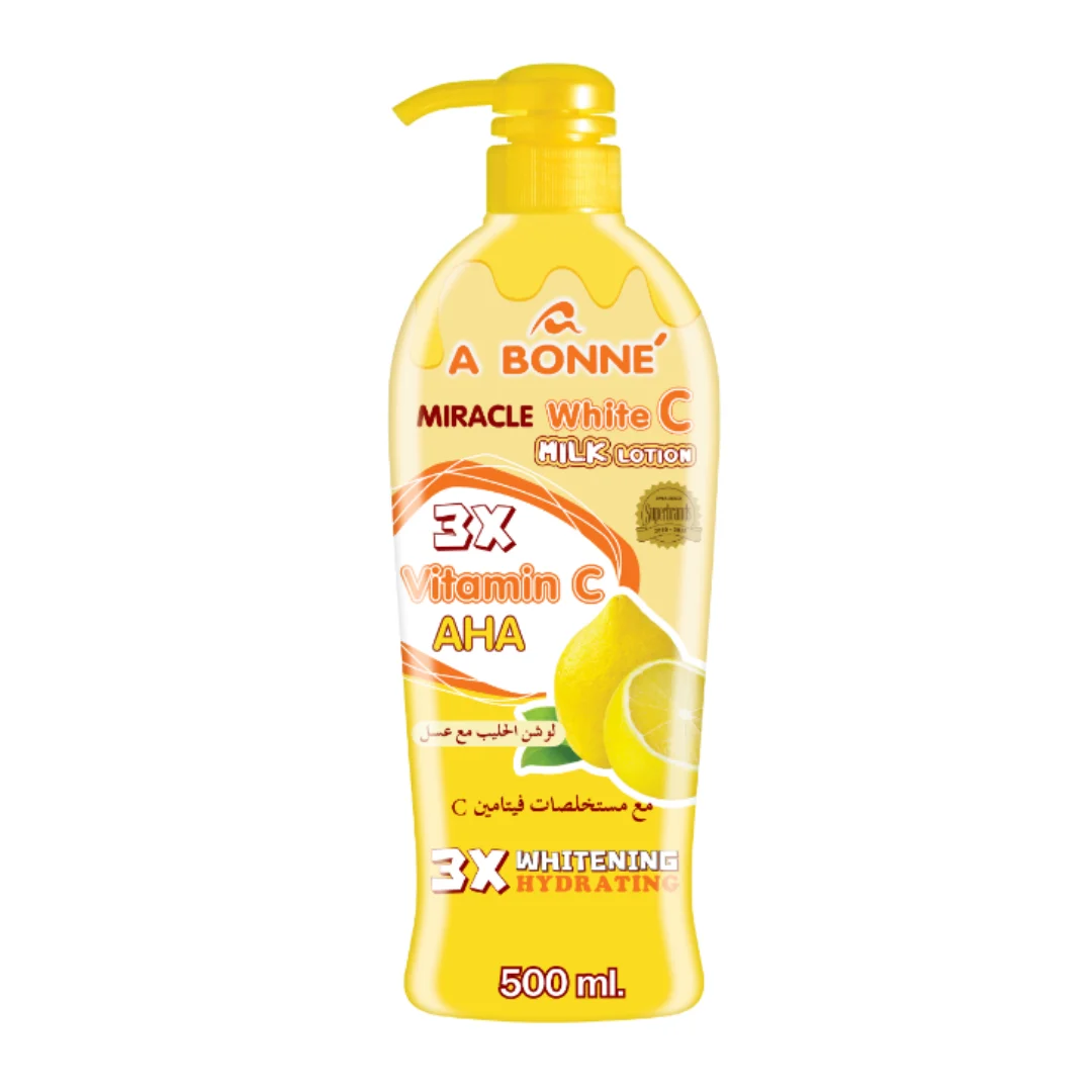 A Bonne Miracle White C Milk Lotion Extra Aha 500ml. Orginal From
