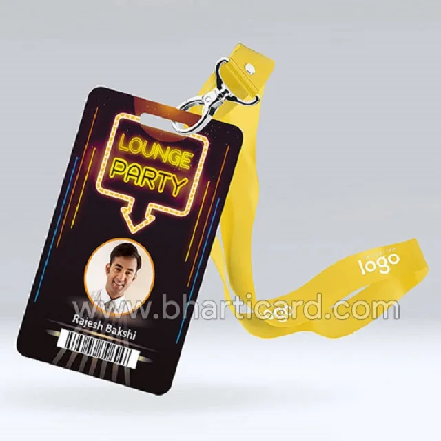 Event & Exhibition Pvc Id Card Smooth Finishing Elegant And Attractive ...