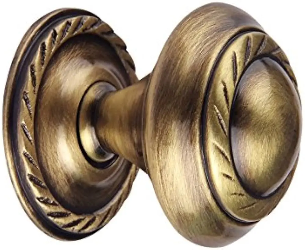 Captivating Look Brass Center Door Knob Knob Handle Circular Design On Upper Available In Stock 7974