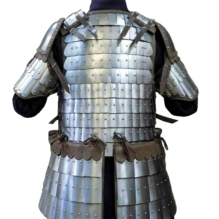 Medieval Knight Breastplate Scale Armor Steel Lamellar Armour Times ...