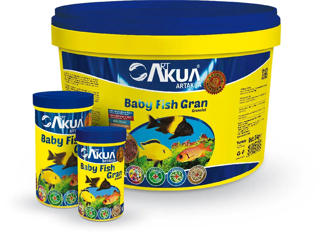 ArtAkua High Quality Baby Fish Gran Ornamental Fish Food Small High ...