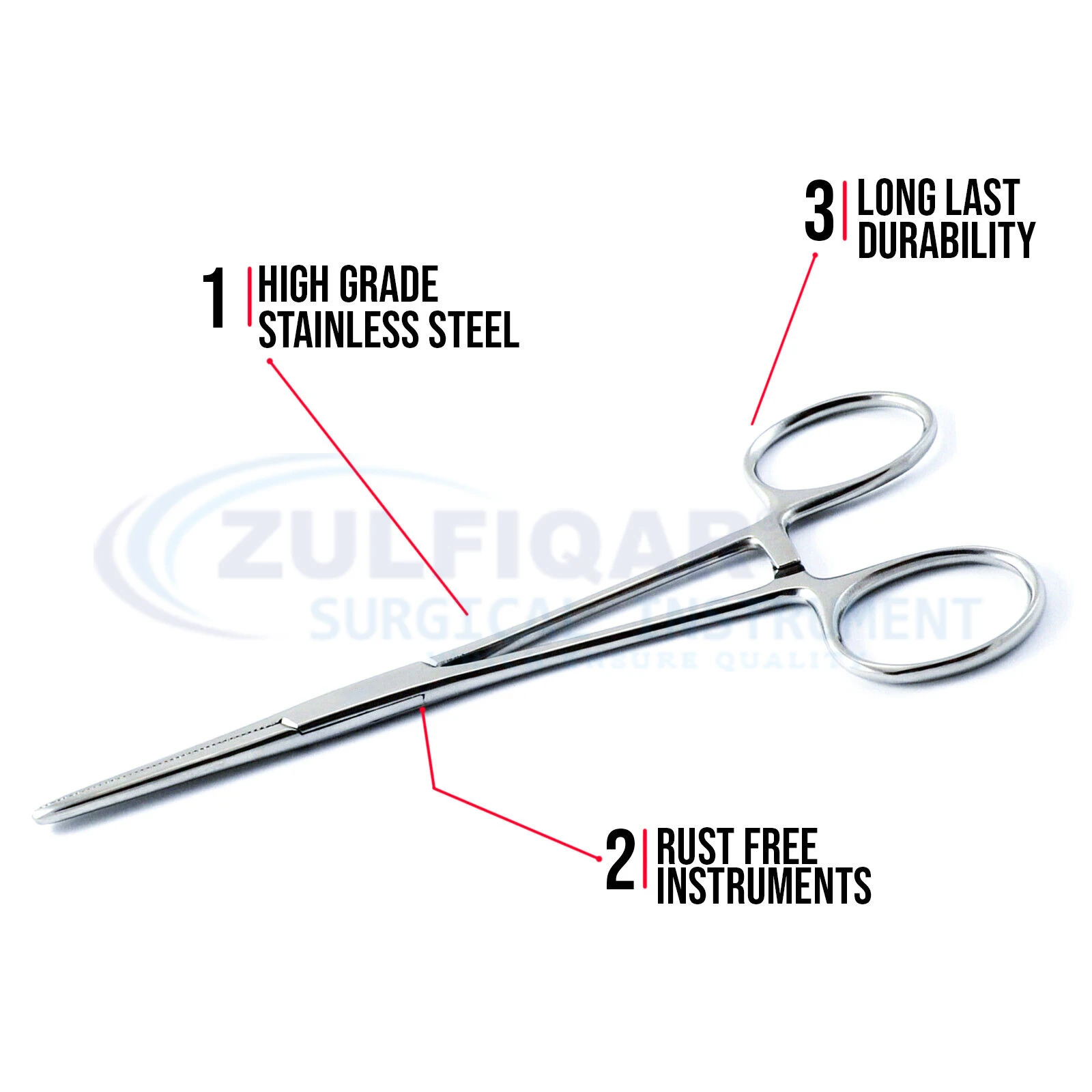 German Top Quality Allis Tissue Forceps Surgical And Dental Forceps