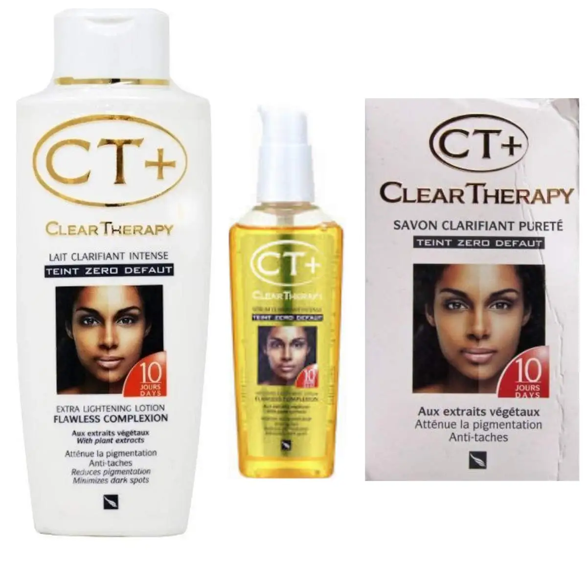 Ct+ Clear Therapy With Carrot Extracts Lotion 250ml Cream 400ml