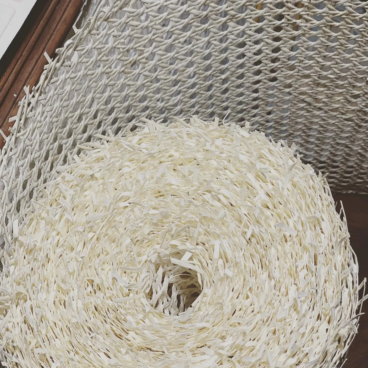 Wholesale Natural Mesh Roll Woven Rattan Cane bing Real Cane Rattan