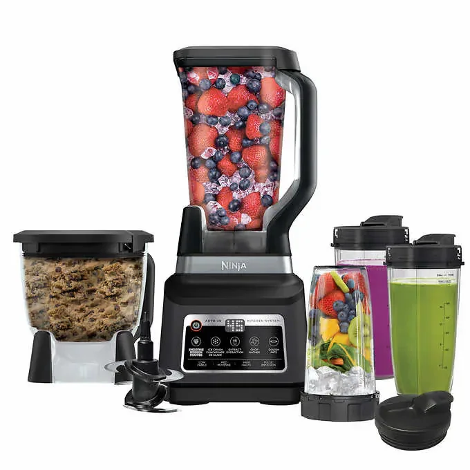 1500w Ninjas Bl770 Blender Mega Kitchen System,For Smoothies,Food