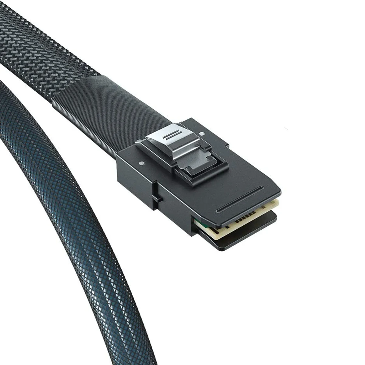 InLine Cavo Mini SAS HD (SFF-8643) A SAS (SFF-8087) Con Sideband, 0,5m - Collegamento Interno Per Server E Controller