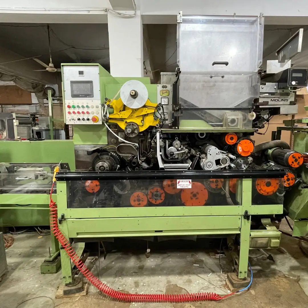 Protos 80/max80 Cigarette Making Machine With Attached Tray Filler