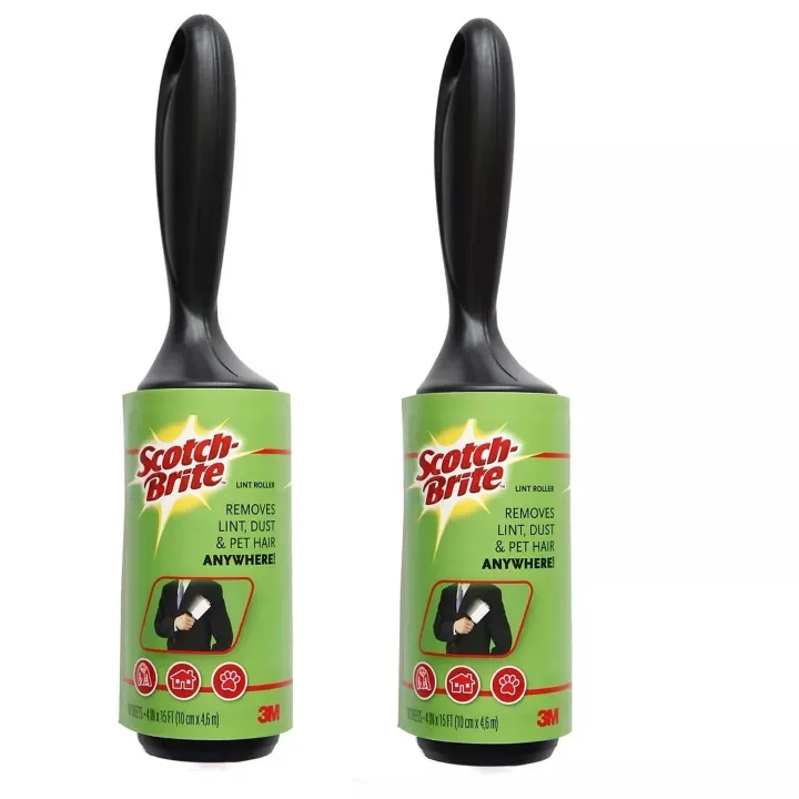 Best Supplier Scotch Brite 3m Lint Roller 836r 30 Sheets Removes Lint