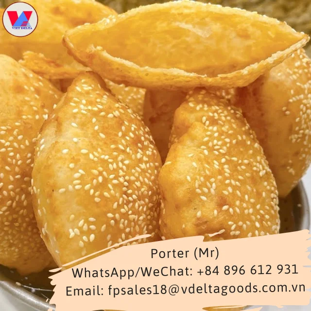 Viet Delta+ Chinese Fried Sesame Hollow Donuts - Holiday Snack