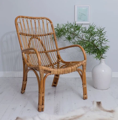 High Quality Rattan Chair Modern Ratan Outdoor Metal Stack Dining Chair ...