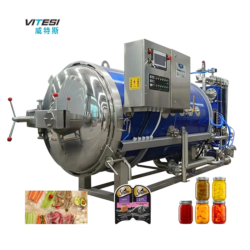 Single Tank Spray Sterilizing Glass Tank Retort Machine Buy Small