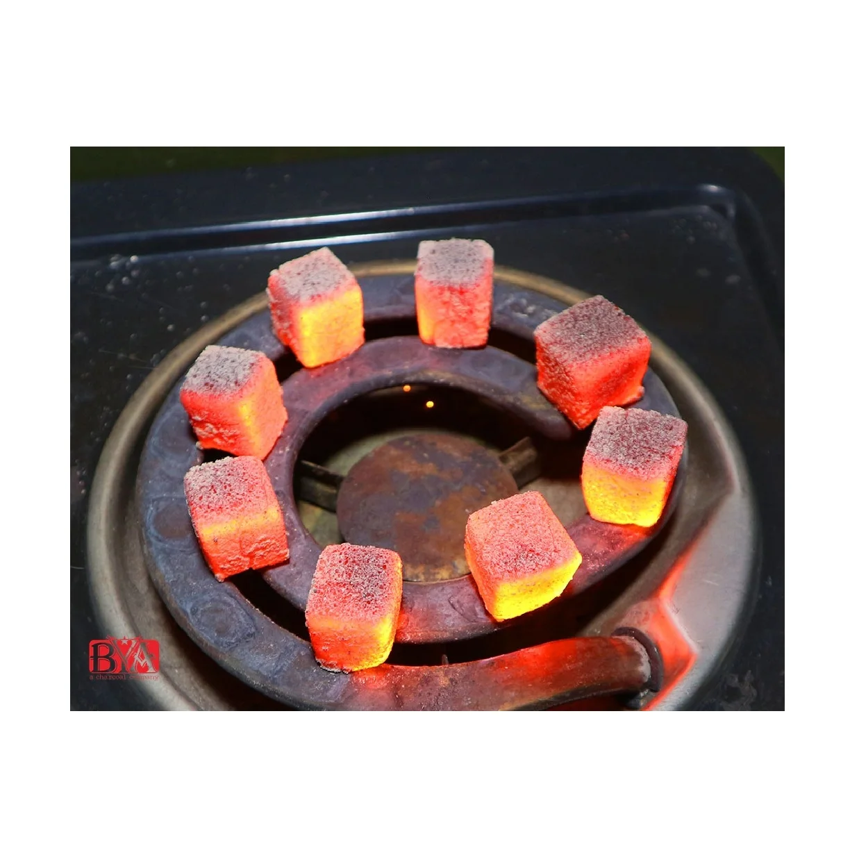 Briquette Carbon Wood Shell Eco Friendly Export Oriented Smokeless