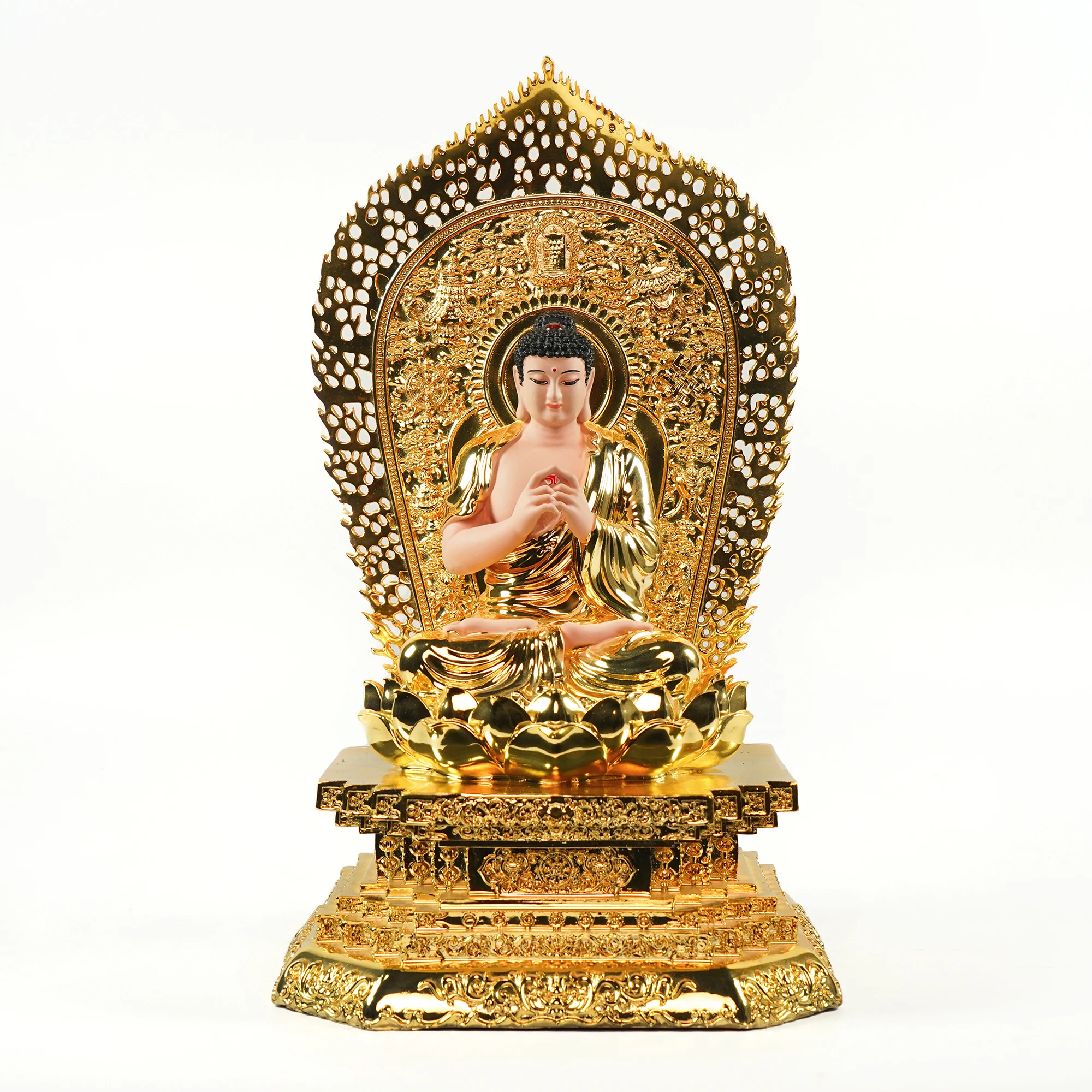 Customized Size Resin Amitabha Statue Decoration Best Quality Sculpture