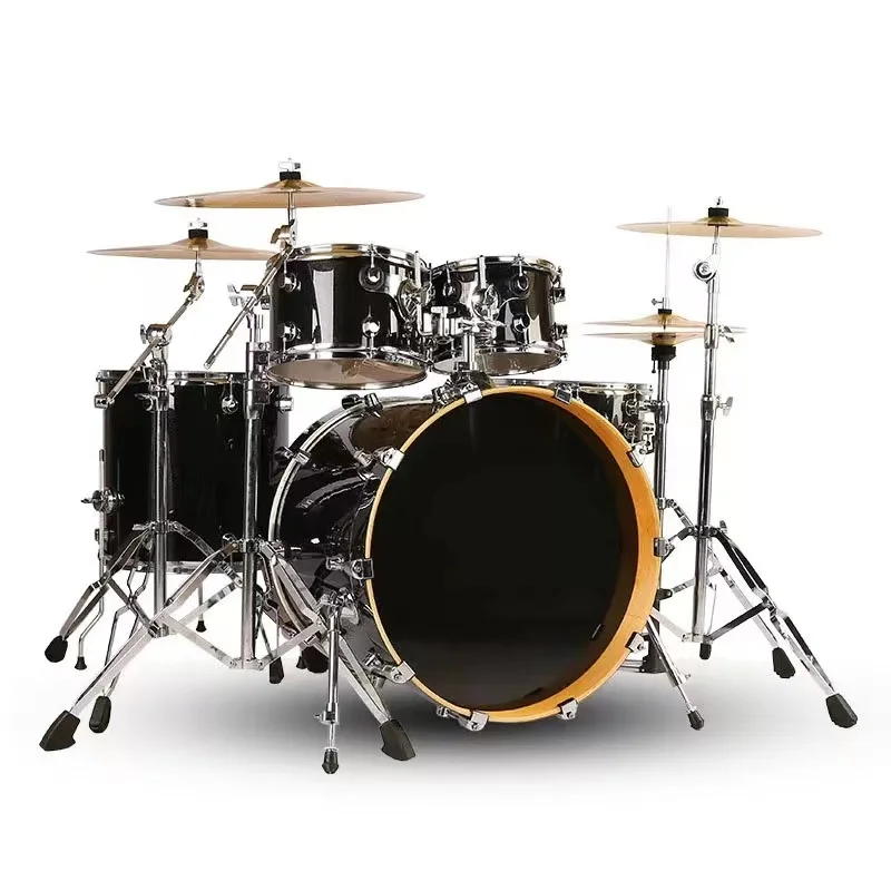 Jazz Drum Set 5 Drums 4 Cymbals Children Adult Beginners Musical ...
