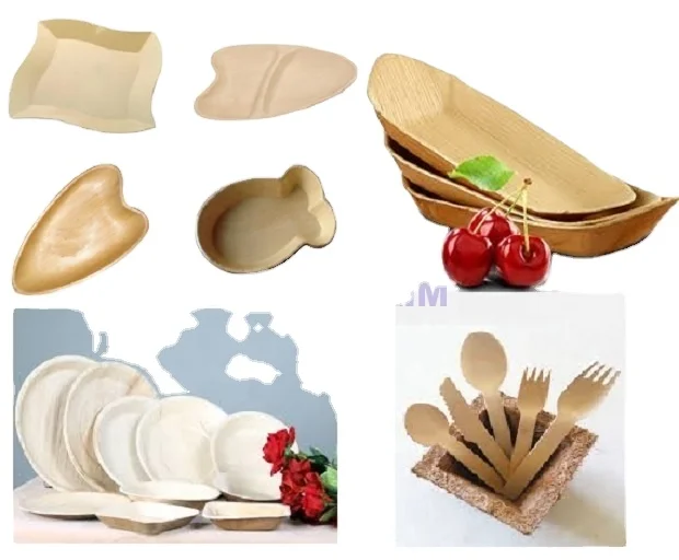 Eco Stable Disposable 10 Inch Round Areca Palm Leaf Plates. 100