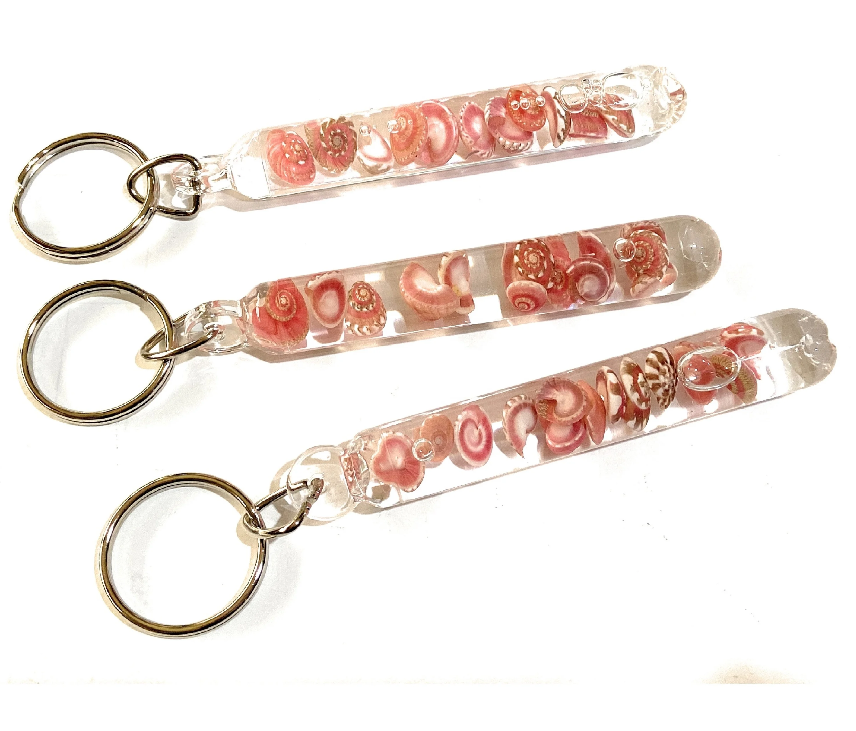 Wholesale Promotional Items Acrylic Liquid Glitter Wand Keychain