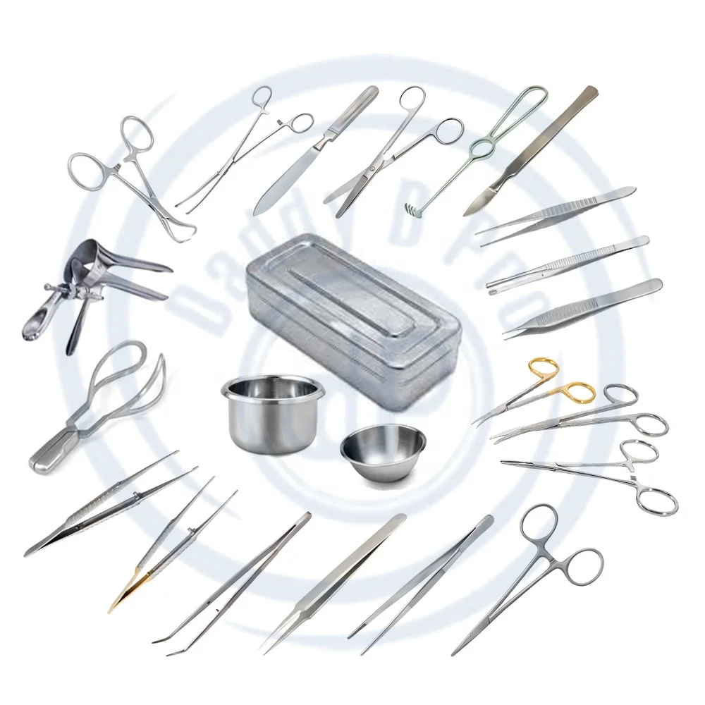 Set De 62 Instruments De Chirurgie Pour Hystérectomie Abdominale - Marque United Surgical, Neuf, Pakistan