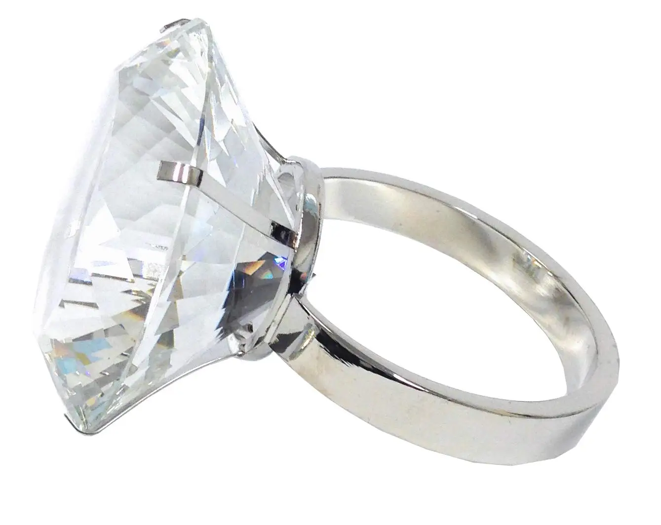 Crystal Diamond Ring Paperweight