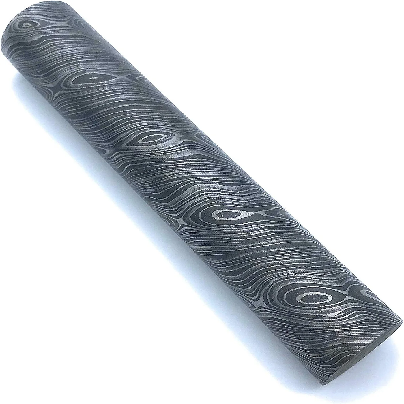 Long Custom Handmade Damascus Steel Round Bar Rod For Sale In Amazing