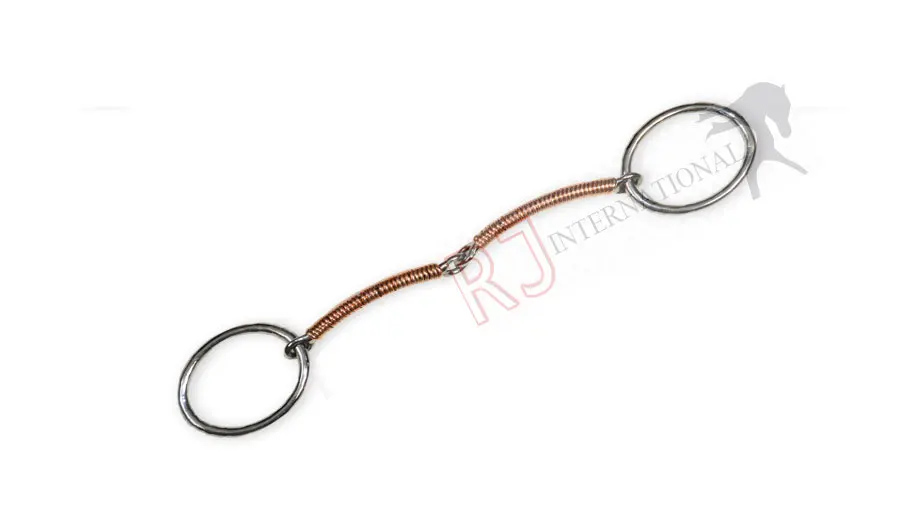 Bradoons With Copper Wire Wrapped Mouth Horse Bits Bits By Riaz Jamal