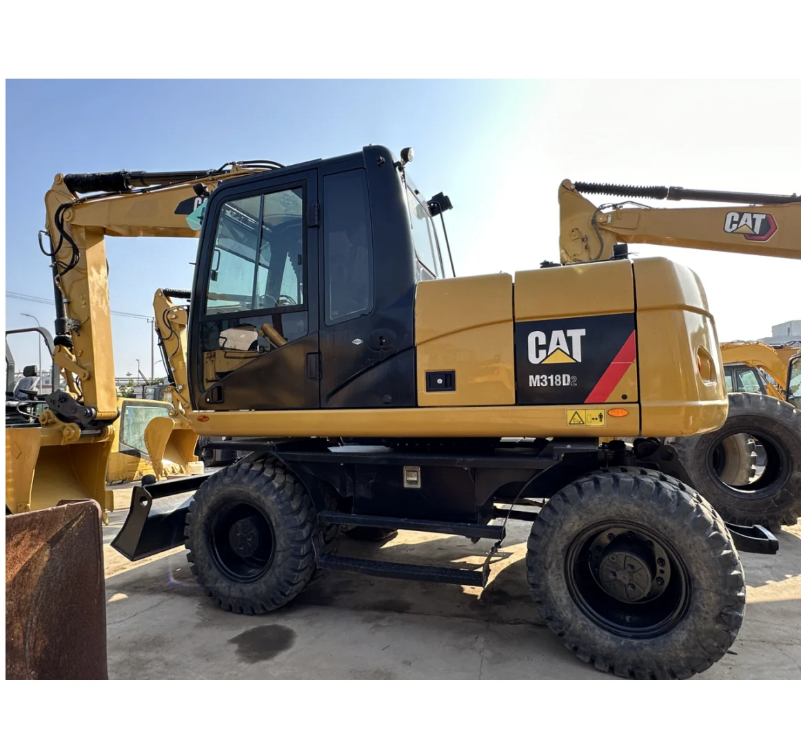 Second Hand Or Fairly Used 18 Ton Cat M318d2 Wheeled Excavator For Sale
