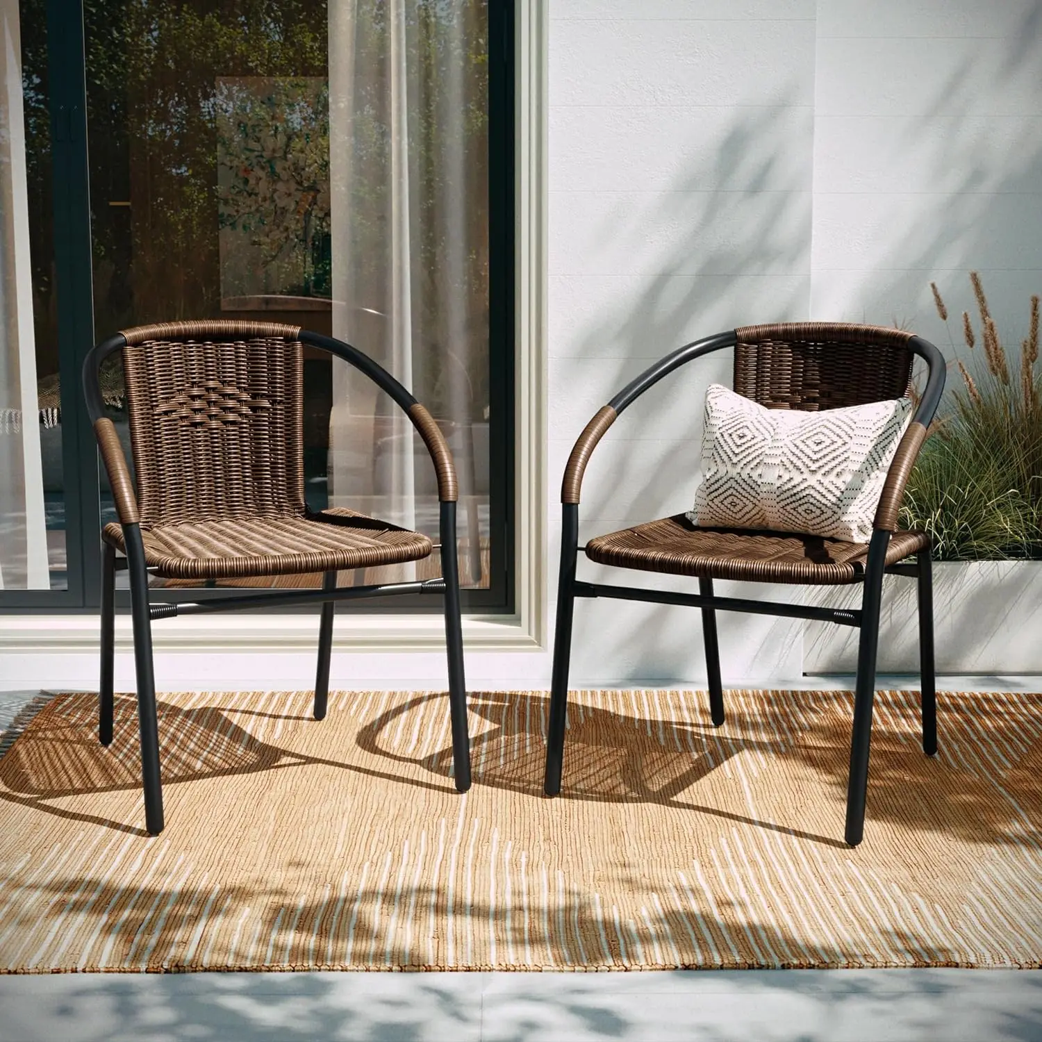 EMMA + OLIVER Stack Chairs