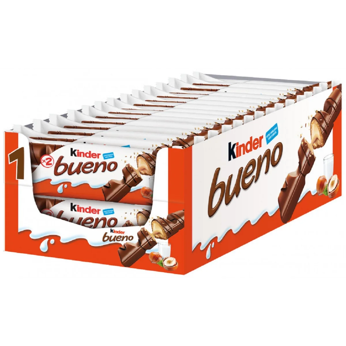 Buy Wholesale Kinder Bueno Chocolate 43g Exporter Distributors - Buy ...