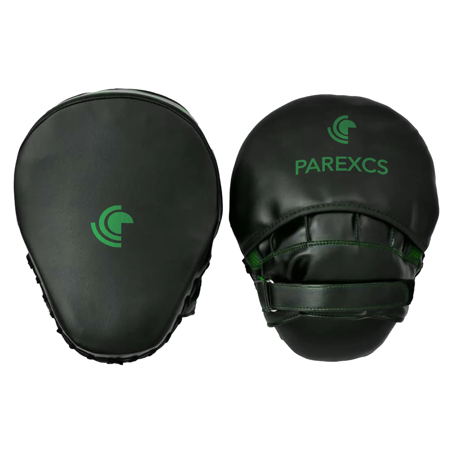 Parexcs Premium Leather Essential Curved Boxing Mma Punching Mitts
