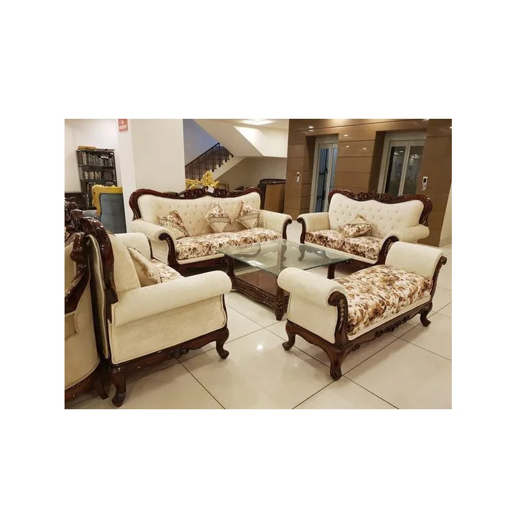Hot Sell 2023 Hand Carved Sofa Set With Top Grade Material Made