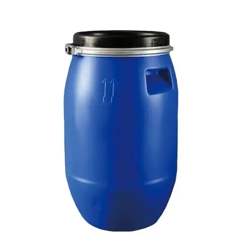 Large Plastic Storage Barrel