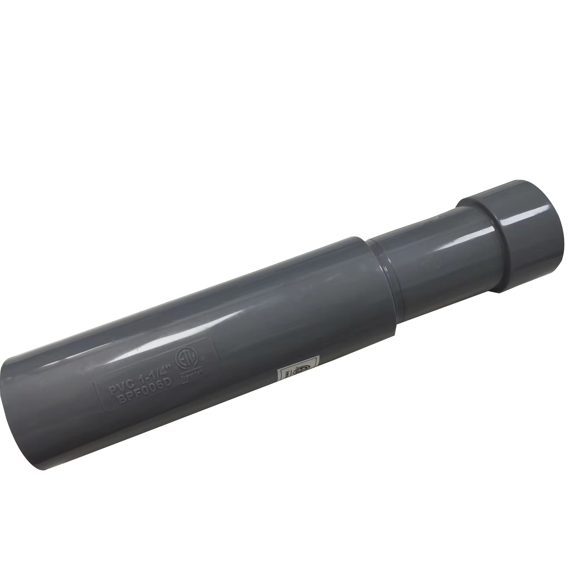 Gray Pvc Conduit Expansion Coupling Fitting,11/2inch Complies With