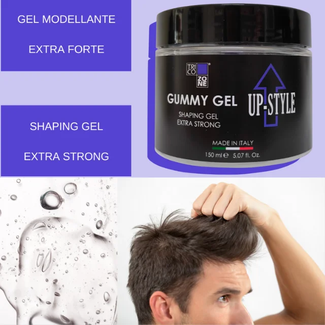 Professional Hair Gel Modelling And Fixative For Styling Hair With