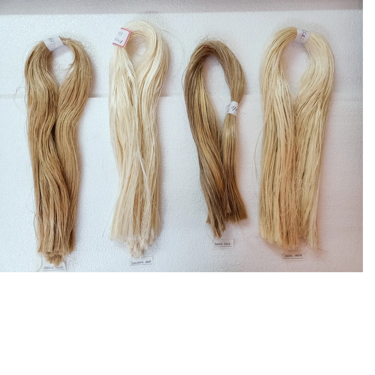 Natural And Hemp Hair Fiber Ideal For Hair Extension